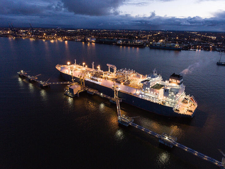 Az USA részesedése az EU LNG-importjában januárban 60 százalékra nőtt