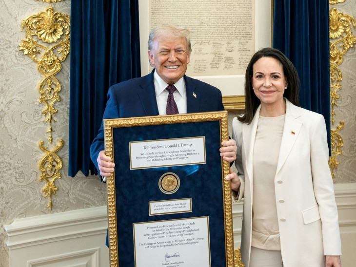 Trump mégis megkapta a Nobel-békedíjat – de nem attól, akitől szerette volna