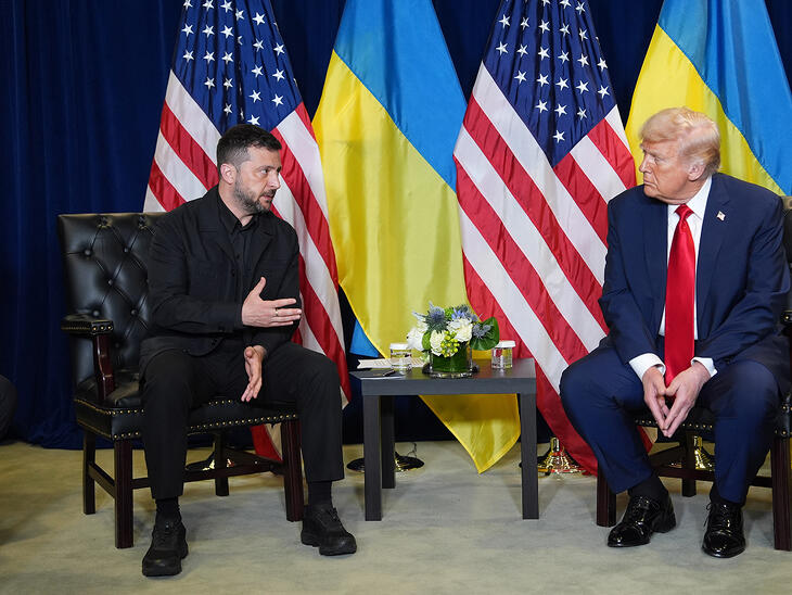 Donbász kérdése megoldatlan maradt Trump és Zelenszkij találkozóján