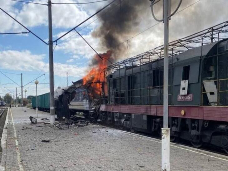 A magyar határról indult a vonat, amelyet halálos dróncsapás ért Ukrajnában