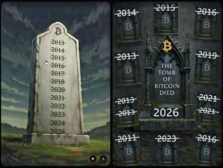 Fekete csütörtök, halálspirál – már megint vége a bitcoinnak