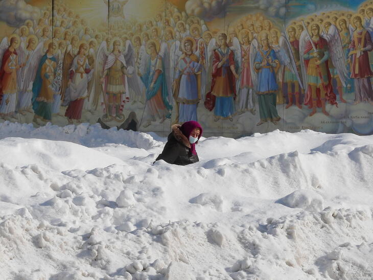 „Nem először csináljuk, már megszoktuk” – áramszünet az ukrajnai tél leghidegebb napjain