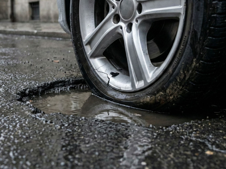 Betelt a pohár: létezik a kátyúgyilkos technológia, minden modern autóban ott lehetne