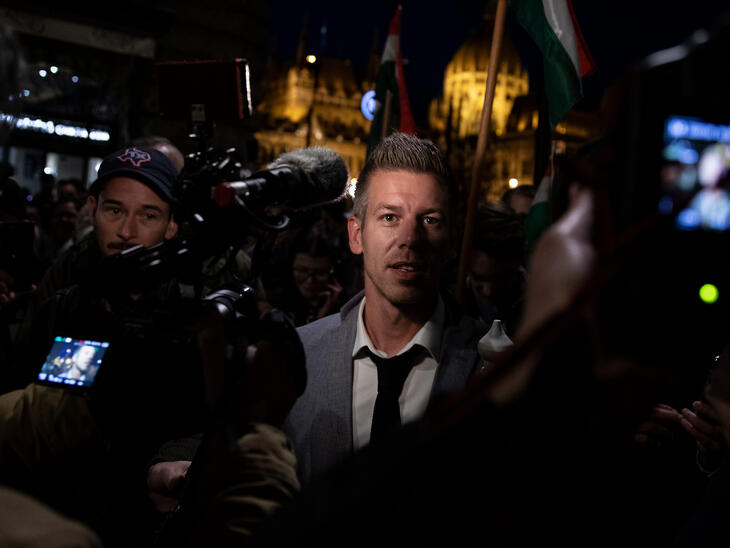 A Medián új felmérésének nagyon örülhet Magyar Péter