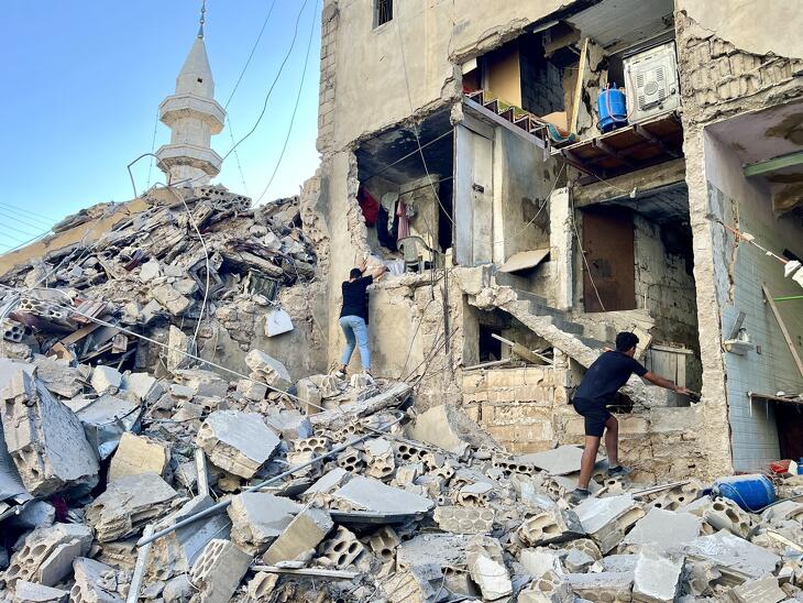 A gázai rombololási modellt tervezi Izrael Libanon szomszédos területein