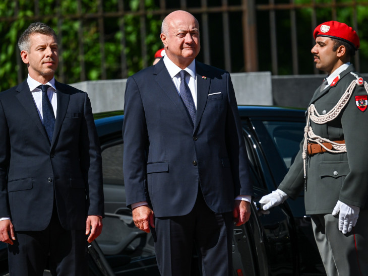 A nap képe: így fogadta Magyar Pétert az osztrák kancellár  