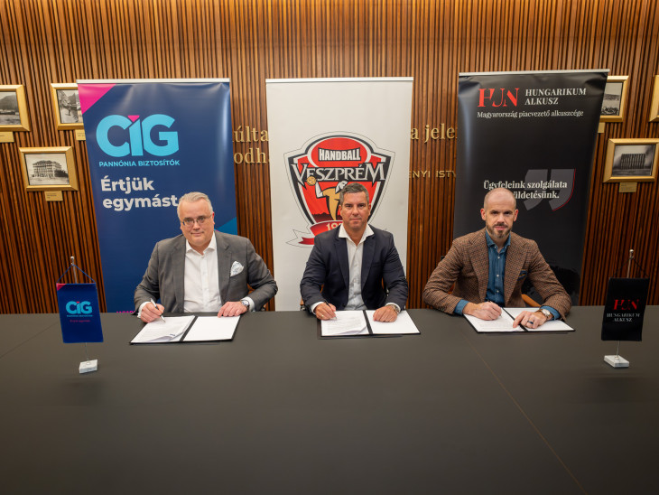 Új támogatót kapott a One Veszprém kézicsapata 