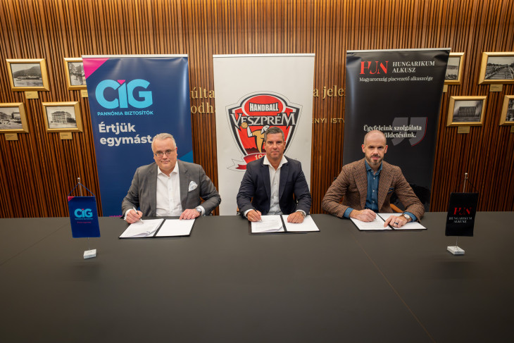 Új támogatót kapott a One Veszprém kézicsapata 