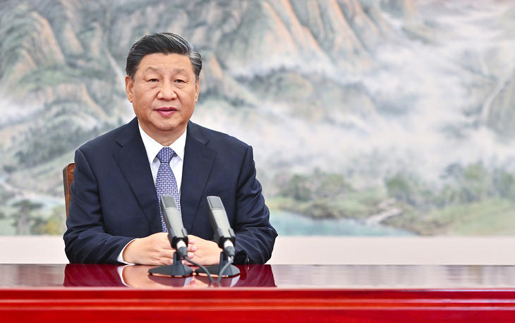 Hszi Csin-ping kínai elnök - Fotó: MTI/AP/Hszinhua/Li Hszueren 