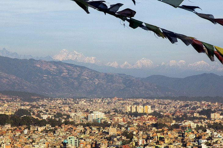 A nepáli főváros, Katmandu sokáig békés képet mutatott a világnak