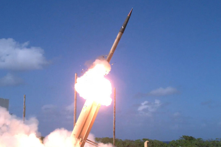 THAAD rakéta kilövése egy guami teszten. Nagy, de ritka és drága kincs ez a rendszer