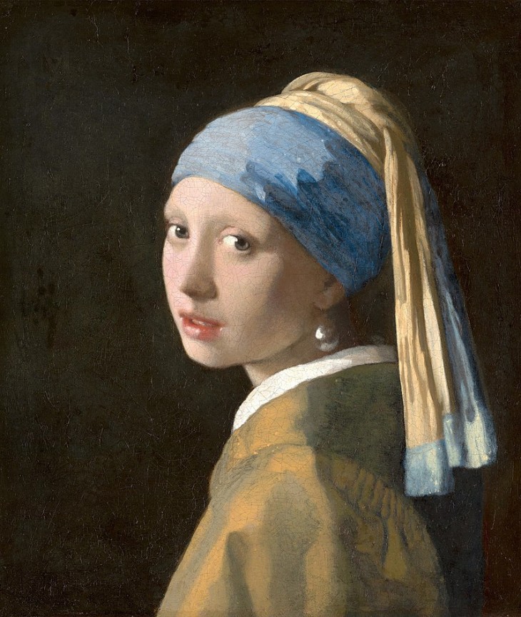 A lány, aki mindenkinek ismerős. Johannes Vermeer festménye, A Leány gyöngy fülbevalóval. Fotó: Wikipédia