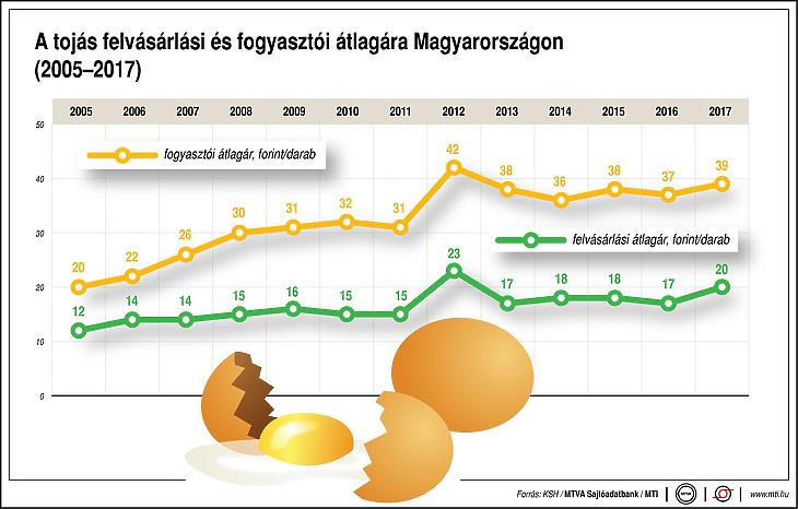 A rendszerváltáskor imádták igazán a tojást a magyarok 