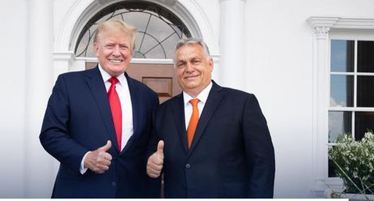 A nap képe: Orbán Viktor Donald Trumppal találkozott