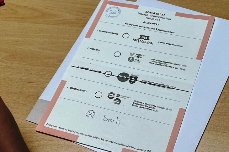 Van, aki Brutit (Tóth Imre, Kétfarkú Kutya Párt) szeretné főpolgármesternek