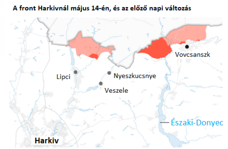 A határ menti szürke zónába gyorsan törtek be az oroszok