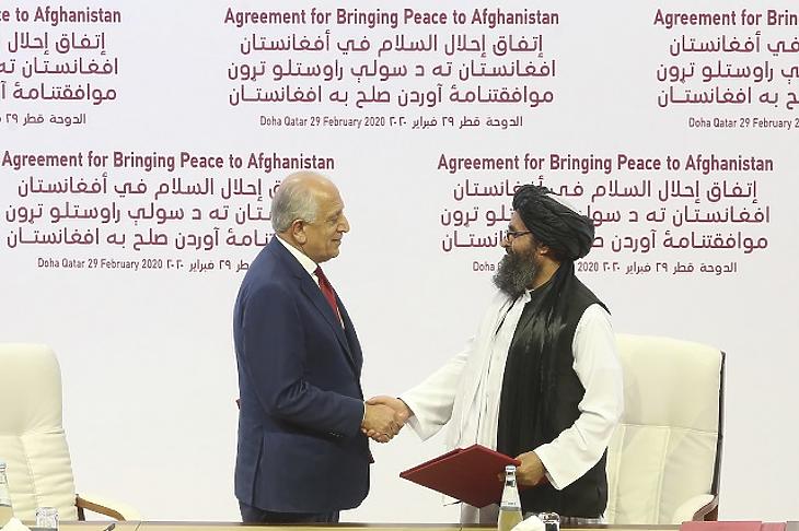 Aláírták az amerikai-tálib békemegállapodást Dohában
