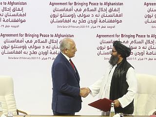 Aláírták az amerikai-tálib békemegállapodást Dohában