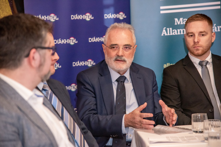 Bugár Csaba, a Diákhitel Központ elnök-vezérigazgatója