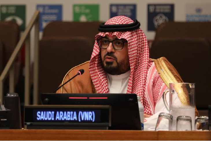 Faisal Alibrahim Szaúd-Arábia Gazdasági és Tervezési Minisztere Fotó: IISD Earth Negotiations Bulletin