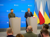Volodimir Zelenszkij és Donald Tusk megállapodást írt alá