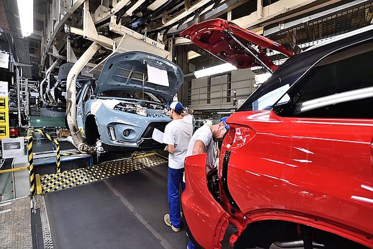 A Magyar Suzuki Zrt. esztergomi gyárában 2021-ben összesen 107 974 db járművet gyártottak.