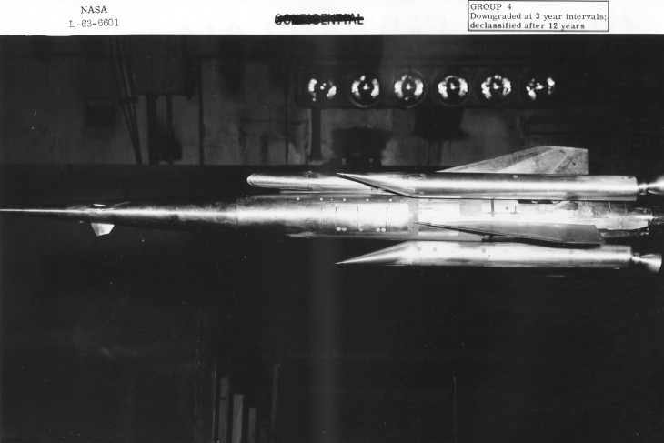 Az amerikai SLAM modelljének szélcsatornás tesztelése