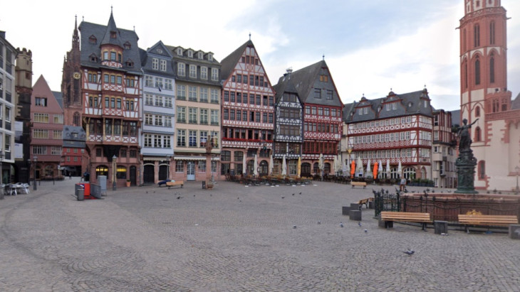 A frankfurti Römer tér