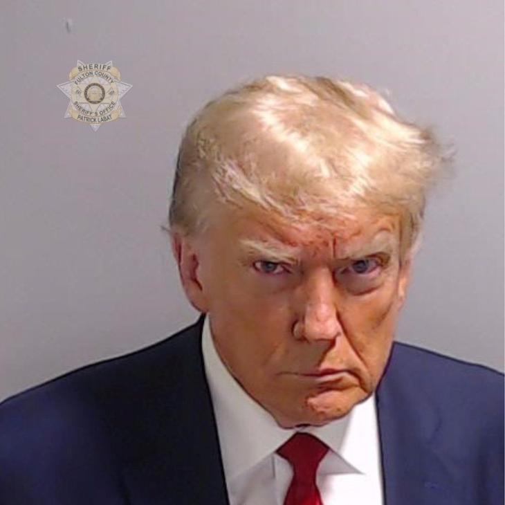 Jó eséllyel mérges lesz Trump.  Fotó: EPA/FULTON COUNTY SHERIFF'S OFFICE