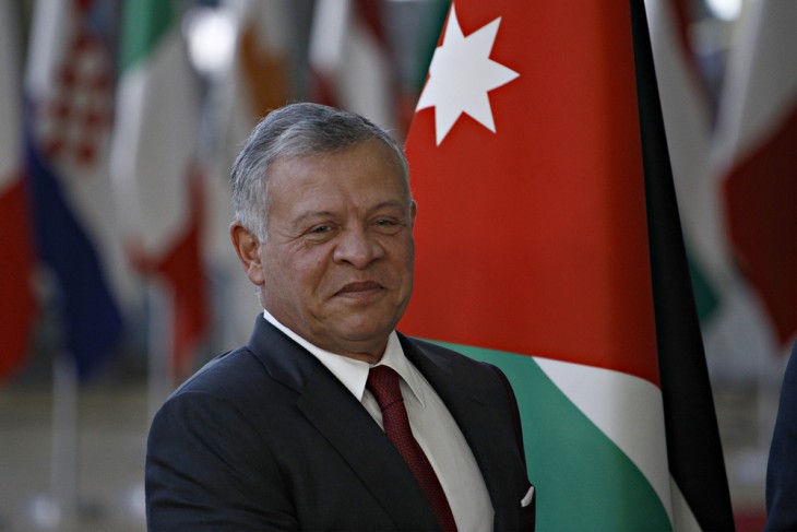 II. Abdullah jordán király kijelentette, hogy országa nem fogadja be a palesztin menekülteket. Fotó: Depositphotos