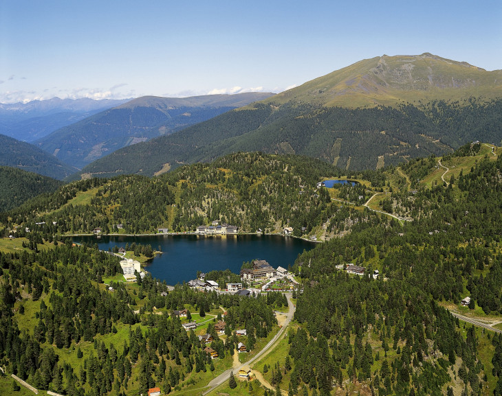 A három, impozáns festői hegyi tó 