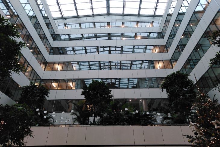 Az OTP új irodaközpontja Budapesten. FDotó: privatbankar/Mester Nándor