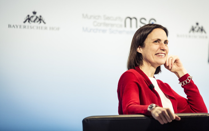 Fiona Hill a 2017-es müncheni biztonságpolitikai konferencián
