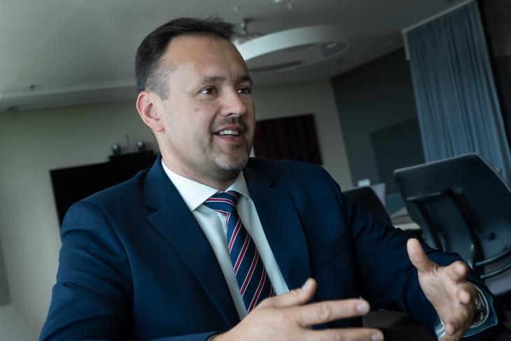 Szerdahelyi Róbert, az Erste Bank kkv üzletágának vezetője (Fotók: Izsó Márton Artúr)