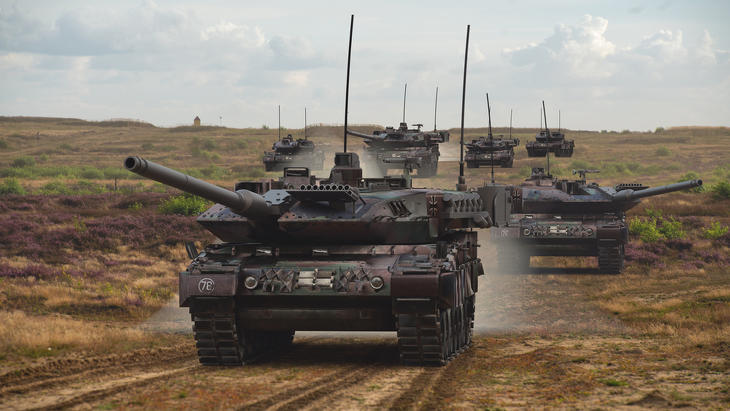 Dániából Leopard 1-esek érkeztek Ukrajnába. Fotó: Depositphotos