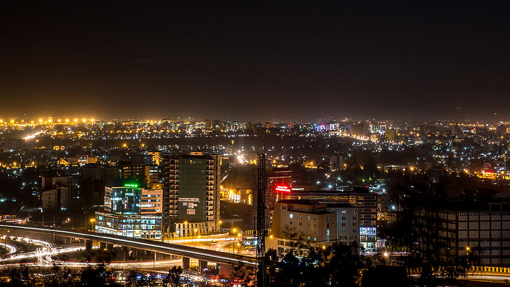 Etiópia fővárosa, Addisz Abeba. Fotó: depositphotos.com