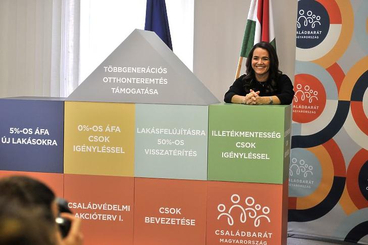 Novák Katalin: az ország legnagyobb otthonteremtési programja indul januártól