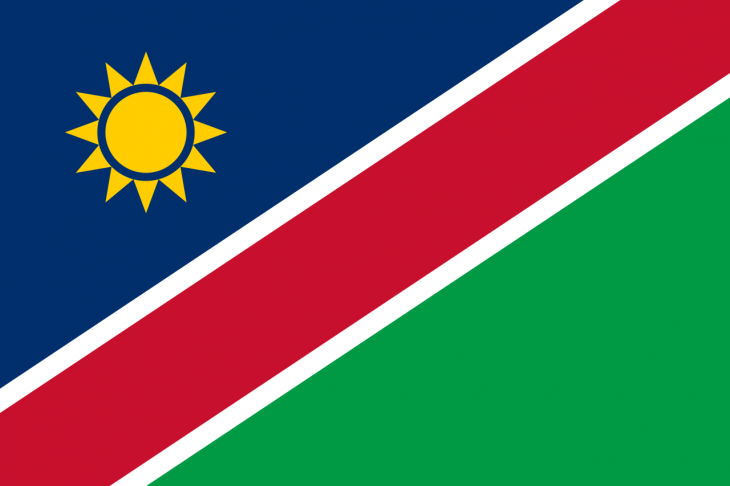 Namíbia zászlója Fotó: wikipedia