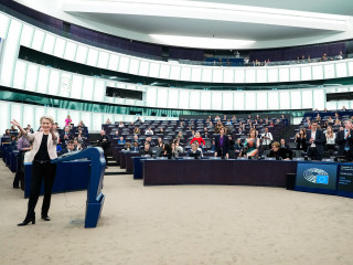 Von der Leyen az EP-ben