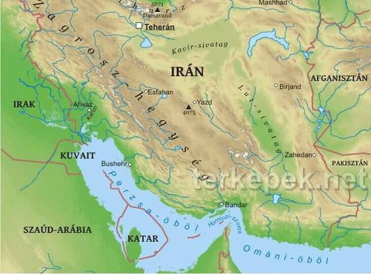 A Hormuzi-szoroson jelenleg csak iráni, és Indiába tartó tankerek haladhatnak át