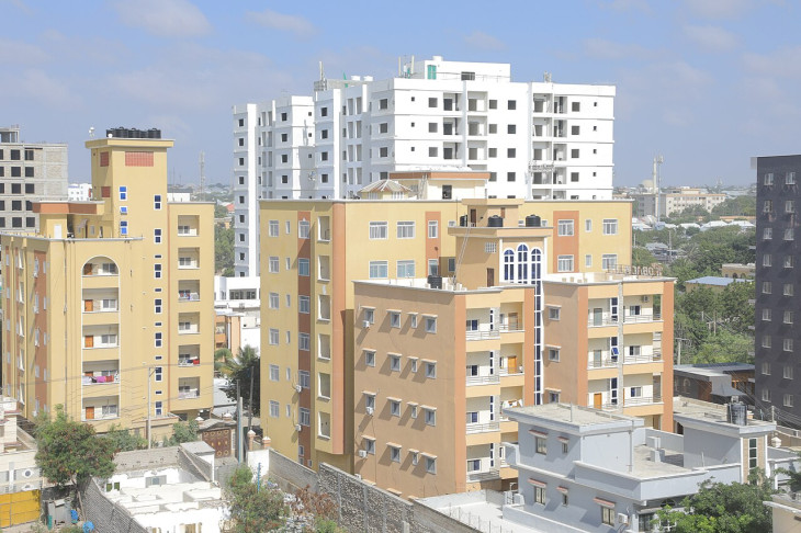 Mogadishu új házai