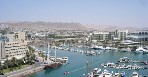 Eilat a nyaralók körében is népszerű