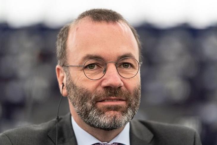 Manfred Weber. (Forrás: EPA) 