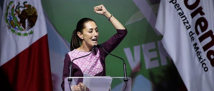 Claudia Sheinbaum, Mexikó elnöke harcos kiállásairól is ismert