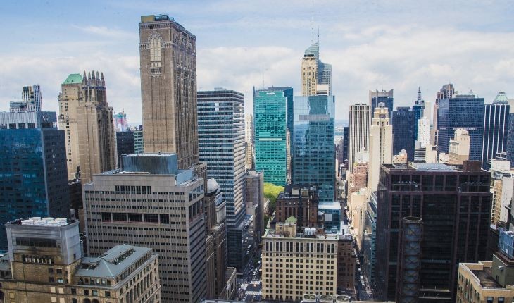 New York, irodanegyed. Fotó: pixabay