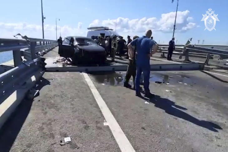 A krími hidat ért támadás után nem voltak hangzatos beszédek.  Fotó: MTI/AP/Orosz Nyomozóbizottság