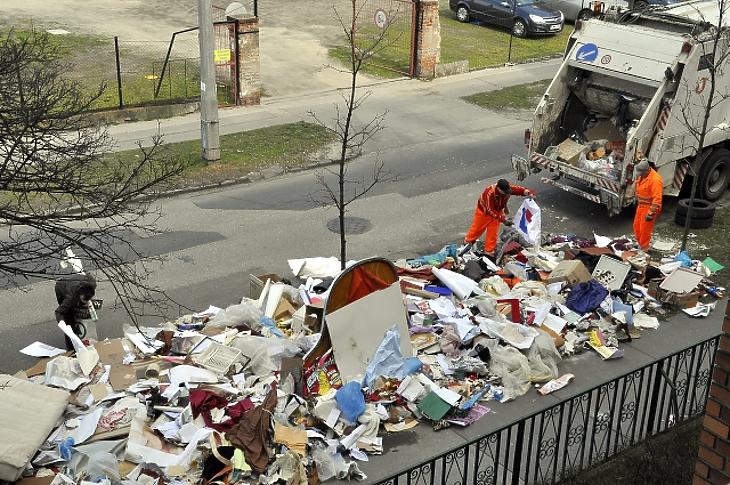 Fennakadás jöhet a fővárosi szemétszállításban