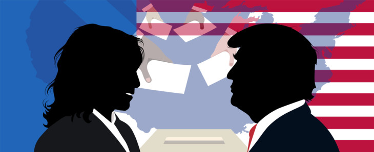 Az amerikai elnökválasztással járó feszültség a szavazók többségét kikészítette.  