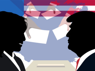 Az amerikai elnökválasztással járó feszültség a szavazók többségét kikészítette.  