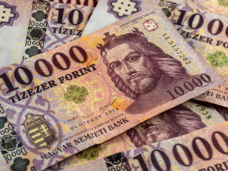 Ismét a mágikus határt kóstolgatja a forint